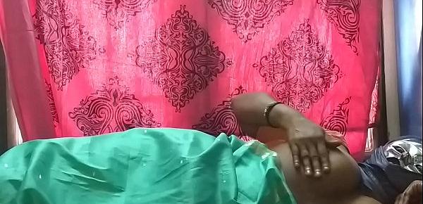  desi  indian horny tamil telugu kannada malayalam hindi cheating wife vanitha wearing  saree showing big boobs and shaved pussy press hard boobs press nip rubbing pussy masturbation